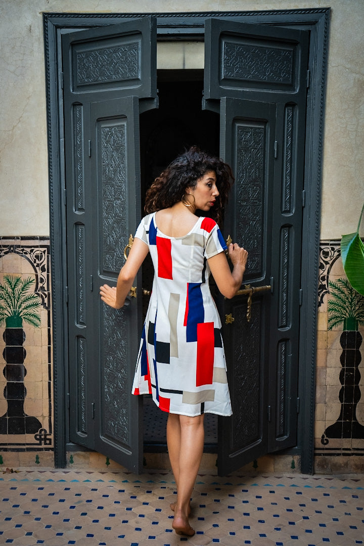 Robe géométrique