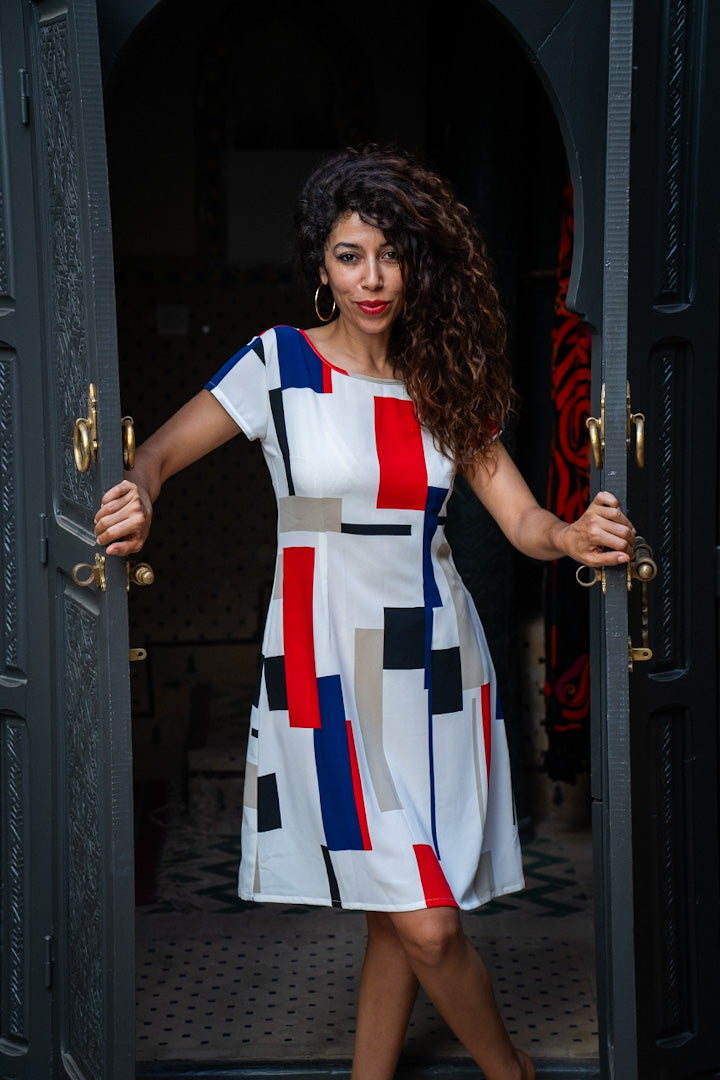 Robe géométrique